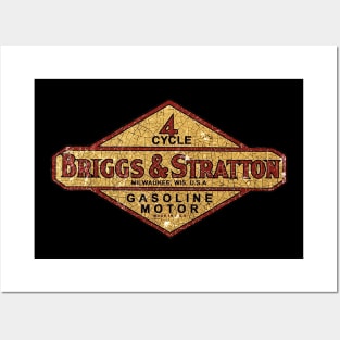 briggs and Stratton gasoline motor Posters and Art